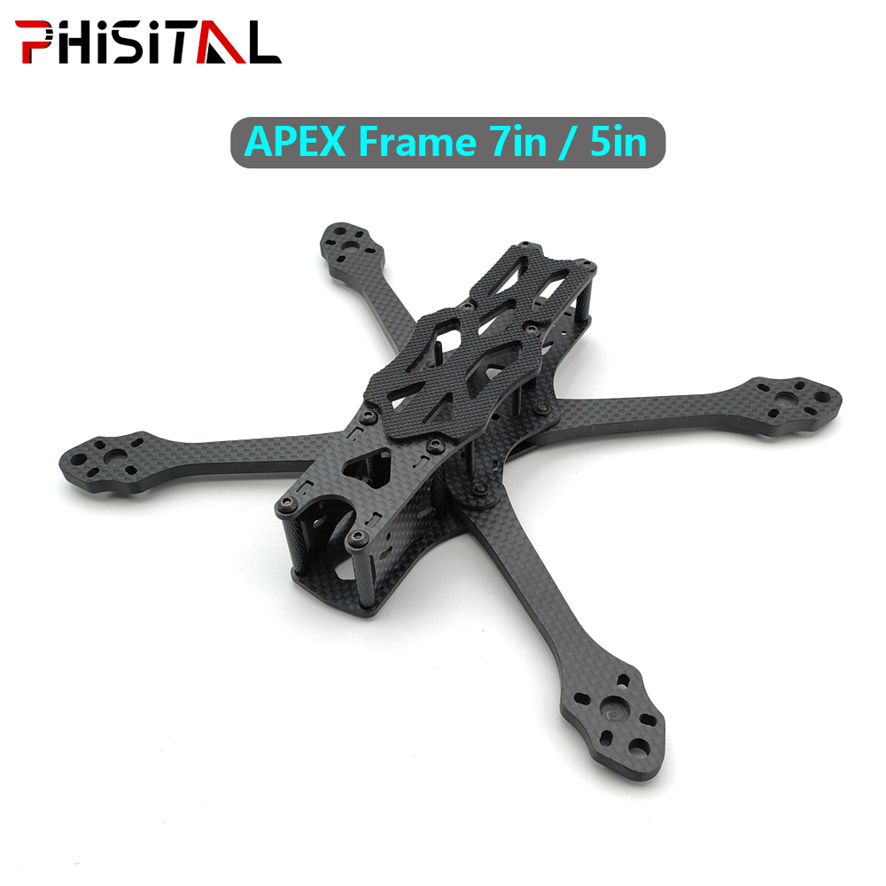 Drone Propeller - Kit Rangka Quadcopter Serat Karbon APEX