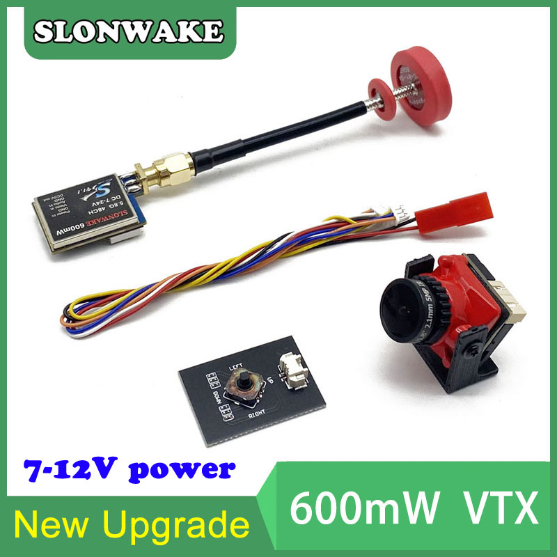 5.8G 48CH 600MW VTX-CAM FPV Pe - Drone Receiver ulasan dan harga