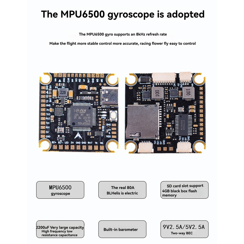 80A+F405/F722 STACK untuk Dron - Drone Flight Controller ulasan dan harga