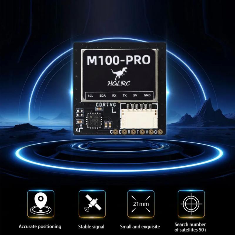 Chip GPS HGLRC M100 PRO B101,  - Drone Compass ulasan dan harga
